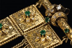 Textured Brooch or Pendant